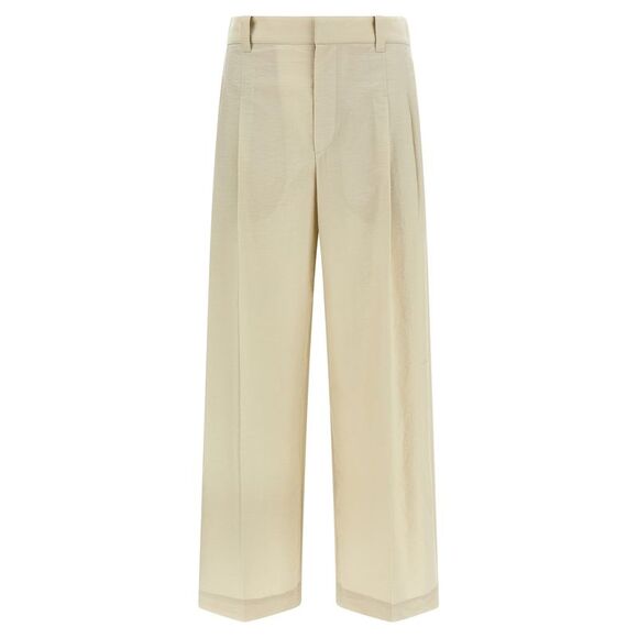 Brunello Cucinelli Women's Cotton Trousers